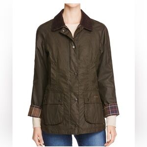 Barbour Classic Beadnell Waxed Cotton Jacket | Size: 6